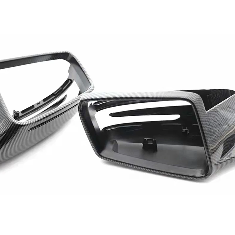 Чехлы для автомобильных зеркал заднего вида из углеродного волокна для Mercedes-Benz W204 E, W212, W176, W246 CLS C218 GLA X156 2