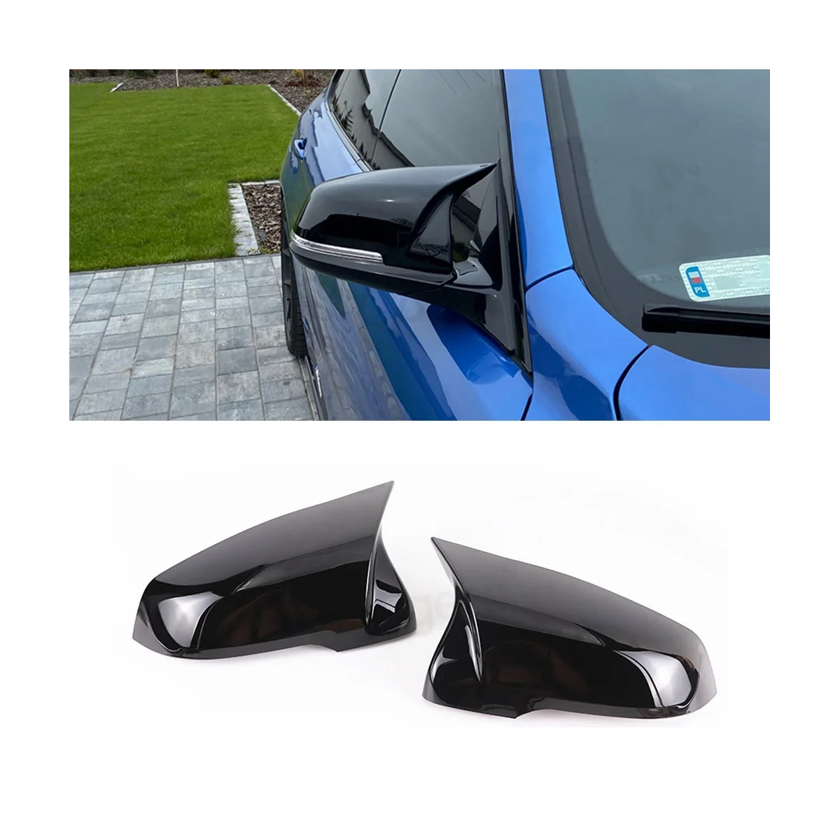 Крышка наружного зеркала заднего вида Чехол для зеркала заднего вида Защитная крышка для автомобиля Подходит для Toyota GR Supra A90 2019-2022 4