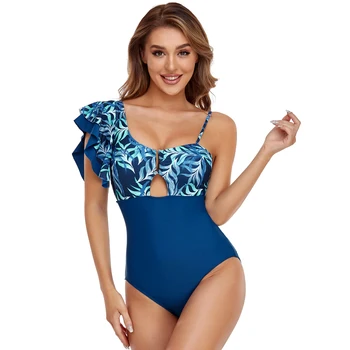 2022 Новые женские купальники цельный купальник Пуш-ап купальные костюмы Купальная пляжная одежда Пляжная одежда для женщин