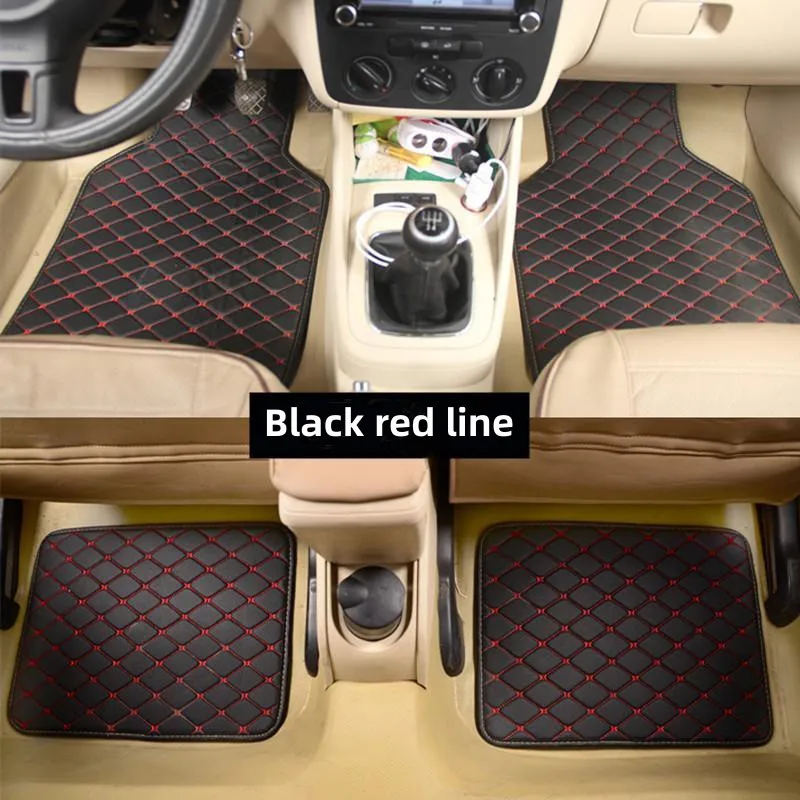Новые роскошные автомобильные коврики на заказ для Ford Ranger Автомобильные ковры Аксессуары для интерьера Водонепроницаемые коврики против загрязнения 4