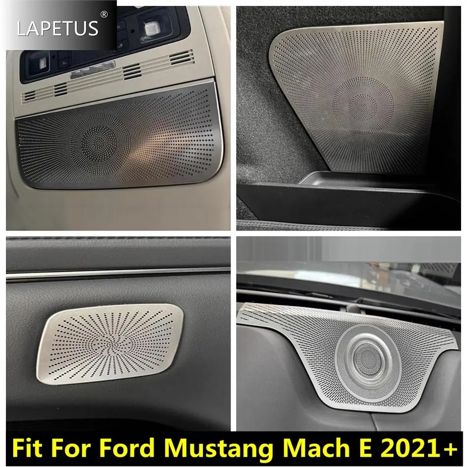 Приборная Панель/Твитер Задней Двери/Звуковой Сигнал Багажника/Накладка Фонарей Для Чтения Ford Mustang Mach E 2021-2023 Автомобильные Аксессуары 0