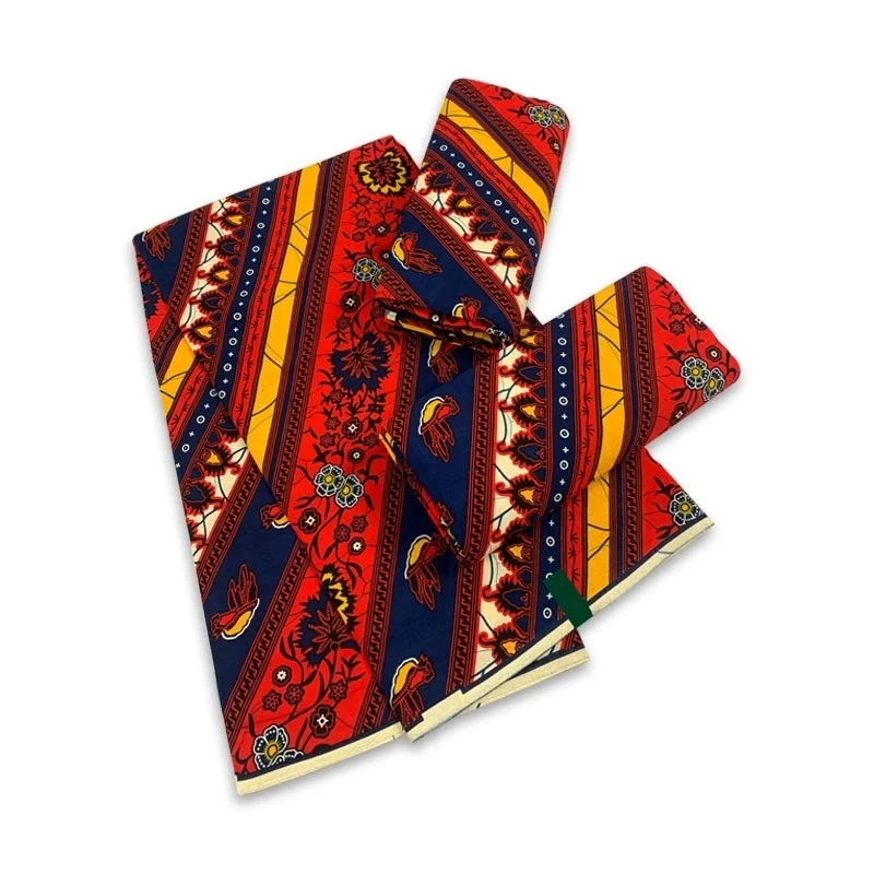 восковая ткань Анкары 2023, высококачественная ткань с африканским восковым принтом, 100% хлопок, мягкий африканский гарантированный настоящий воск для платьев 1