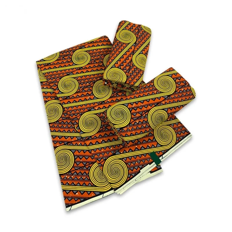 восковая ткань Анкары 2023, высококачественная ткань с африканским восковым принтом, 100% хлопок, мягкий африканский гарантированный настоящий воск для платьев 3