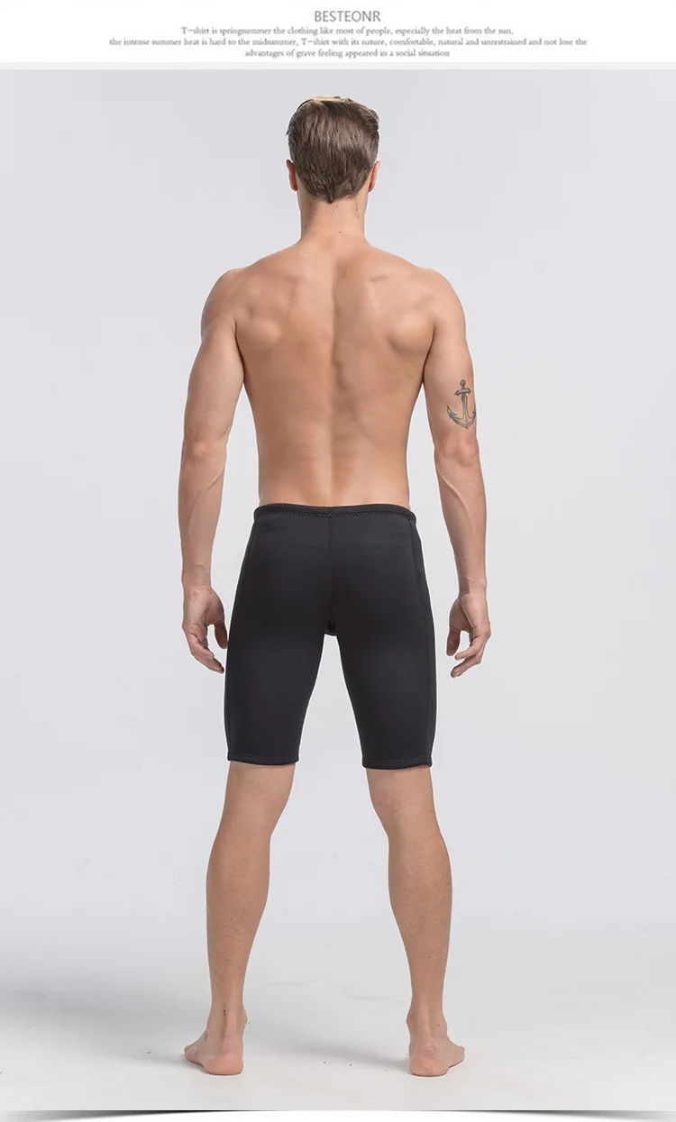 Сохраняйте тепло и защищайте себя от солнца в мужских эластичных брюках для дайвинга толщиной 3 мм для занятий водными видами спорта 1