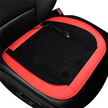 Автомобильная подушка с вентилятором, подушка для автомобильного сиденья, вентиляционная подушка, USB-вентилятор, подушка для офисного кресла, USB-охлаждающая подушка для автомобильного сиденья