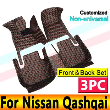 Автомобильные коврики для Nissan Qashqai 2008 2009 2010 2011 2012 2013 2014 2015, Изготовленные на заказ Подушечки для ног, Ковровое покрытие, Аксессуары для интерьера