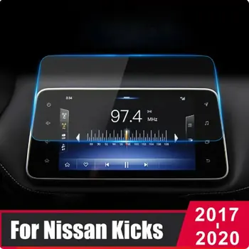 Защитная пленка для экрана автомобильной навигации с сенсорным ЖК-дисплеем против царапин для Nissan Kicks 2017 2018 2019 2020 Закаленное стекло