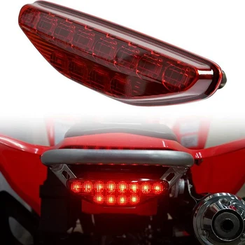 Красный светодиодный задний фонарь ATV в сборе, задний стоп-сигнал, задний фонарь для Honda TRX450R TRX450ER 2006-2014