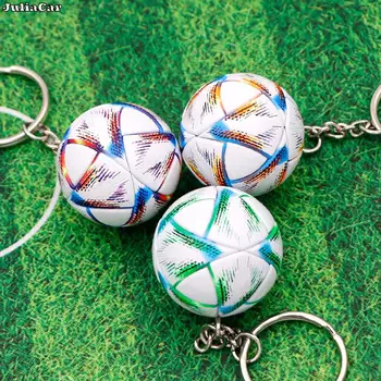 Спортивная футбольная сувенирная цепочка для ключей, мужские футбольные фанаты, брелок, Подвеска, Подарочные Аксессуары