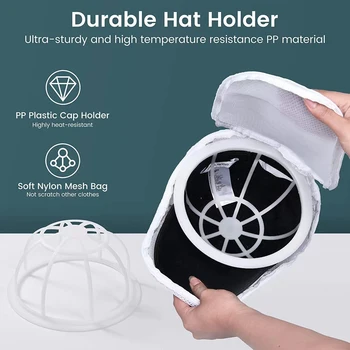 Средство для чистки колпачков стиральной машины Сохраняет ваши шляпы новыми В стиральной машине для бейсболок для взрослых Kid's Cap Washer Frame Cage