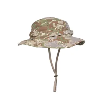 Уличный армейский веер, тактическая рыбацкая шляпа с круглым краем