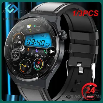 1/3 шт. Новые часы GT3 Smart Watch Мужские NFC Водонепроницаемые спортивные фитнес-трекеры Call Smartwatch Man для Android