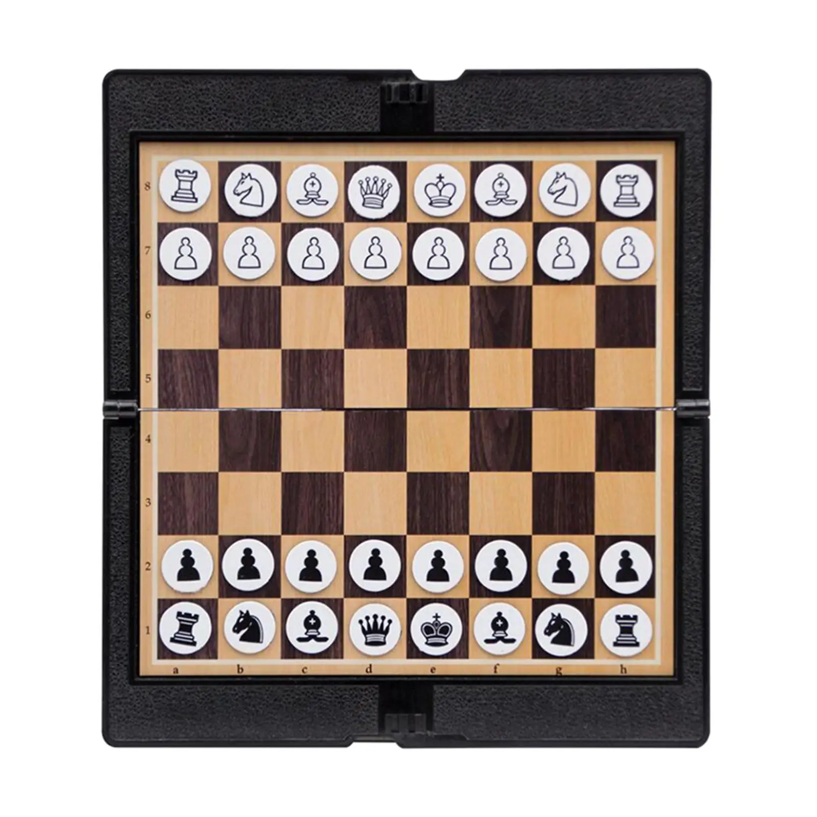 Складной шахматный набор для мини-турниров, портативный карманный кошелек для игры в шахматы 1