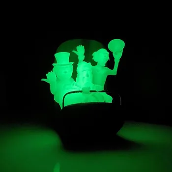 13X10 см Особняк с привидениями, путешествующие автостопом Призраки-Doom Багги, светящиеся в темноте Украшения для дома, реквизит для вечеринки на Хэллоуин, подарок для взрослых детей