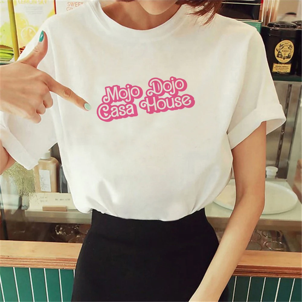 Mojo Dojo House, женская футболка с мангой, женская дизайнерская одежда с комиксами. 4