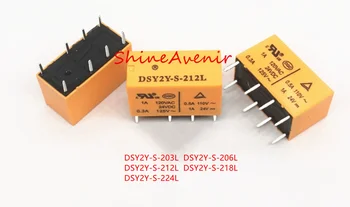 15шт DSY2Y-S-203L DSY2Y-S-206L DSY2Y-S-212L DSY2Y-S-218L DSY2Y-S-224L DSY2Y-S-205H 100% оригинальное реле