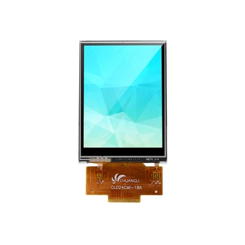2,4-дюймовый ЖК-экран с последовательным портом SPI, цветной экран TFT, разрешение 240 * 320, Драйвер ST7789 18Pin
