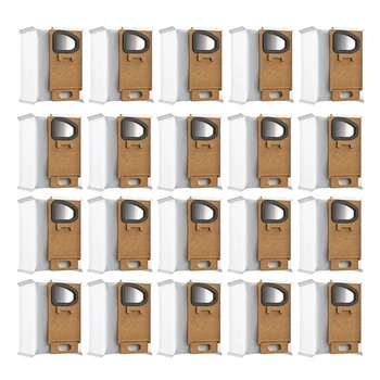 20шт Сменных Мешков для Пыли для Xiaomi Roborock H7 H6 Пылесос Нетканые Тканевые Сумки Аксессуары