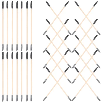 50 шт. Спички с двойным концом, Шлифовальные веточки, палочки для полировки тонкой детализации