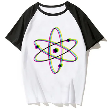 Atom Melecule Science top женская футболка с мангой женская одежда 2000-х годов