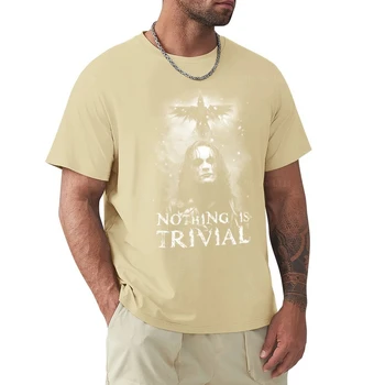 Eric Draven Нет ничего тривиального, футболки, заготовки для мужских футболок на заказ, Размер Оверсайз