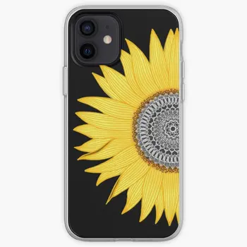 Mandala Sunflower Iphone Tough Case Чехол для телефона Настраиваемый для iPhone 11 12 13 14 Pro Max Mini 6 6S 7 8 Plus X XS XR Max