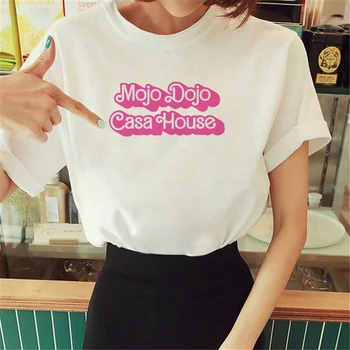 Mojo Dojo House, женская футболка с мангой, женская дизайнерская одежда с комиксами.