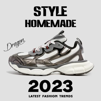 Высококачественные Дизайнерские кроссовки, мужская Уличная обувь, Дышащая Повседневная спортивная обувь, мужские кроссовки для бега, кроссовки на платформе, мужские кроссовки