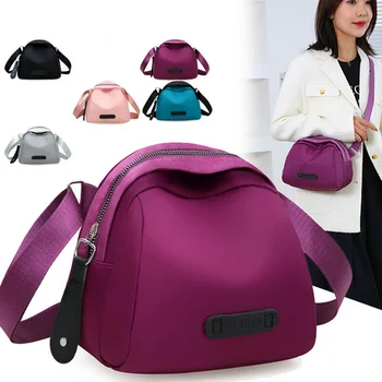 Женская водонепроницаемая нейлоновая сумка через плечо, женские роскошные дизайнерские сумки большой емкости, кошелек, женские повседневные сумки-подушки на плечо