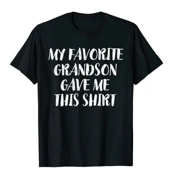 Забавная рубашка для бабушки и дедушки, идея подарка на день рождения от внука, футболка для мужчин, летние топы и тройники, дешевый хлопок с принтом