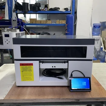 Интеллектуальный автоматический УФ-принтер с мобильным управлением с приложением формата А4, маленькая печатная машина для чехла для телефона