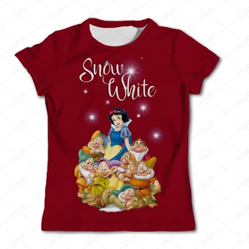 Летняя футболка Принцессы Диснея Энканто Изабеллы Мирабель для маленьких девочек, Детские Топы, Футболки, Милая футболка с 3D принтом, Футболка с рисунком