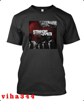 Лучшая новая классическая футболка S-2XL с длинными рукавами Stray from the Path Villains American Music SONG