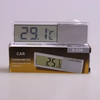 Миниатюрный ЖК-цифровой дисплей Диапазон измерения температуры -20 -110 Автомобильный термометр без батареи