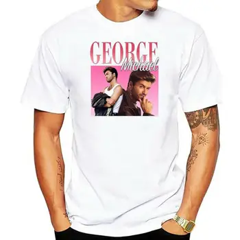 Мужская футболка, винтажная футболка Джорджа Майкла, женская футболка