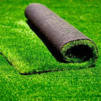 Новая искусственная Зелень 0,6 м x 4 м Травяной коврик Поддельные Травяные растения Садовый декор Толстый газон Имитация газона для домашних животных Ландшафтный объем