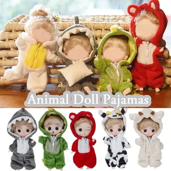 Новая мини Кукла 1/12 Милая пижама Одежда OB11 Кукла Животное Наряд Одежда Аксессуары Куклы Игрушки Подарок для девочек