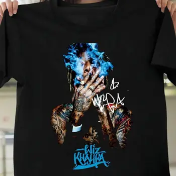 Новая редкая футболка Wiz Khalifa В Подарок Семье Унисекс, Футболка Всех размеров THAEBS223