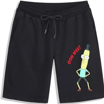 Новые шорты с логотипом Mr. PoopyButthole Ooh Wee из чистого хлопка для отдыха