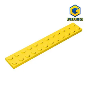Пластина Gobricks GDS-514 2x10 совместима с lego 3832 шт. детских игрушек building block Particles Plate DIY