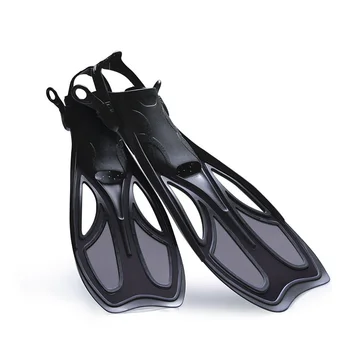 Профессиональные Ласты для подводного плавания Для взрослых и детей Регулируемая Обувь для плавания Силиконовые Длинные Погружные Ласты для подводного плавания