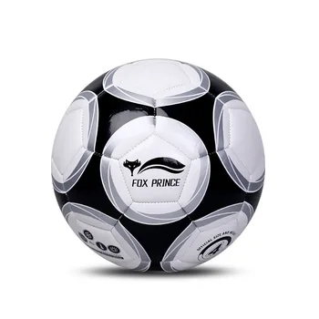 Размер футбольного мяча 4 Размер 5 Футбольный мяч из ПВХ Износостойкий для футбола Юношеские Взрослые Командные тренировки Футбол Машинное шитье Прочный футбольный мяч