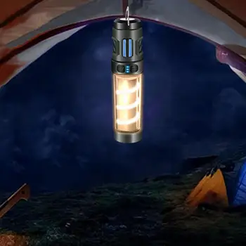 Светодиодный фонарь для кемпинга USB Перезаряжаемый Фонарь для кемпинга Водонепроницаемый Фонарик Палатка принадлежности для кемпинга наружное Освещение