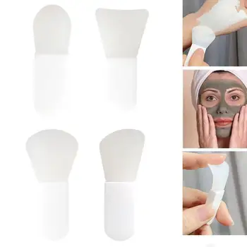 Силиконовая щетка для маски для лица Мягкий уход за кожей лица Портативные кисти для смешивания крема для лица и грязи Многоразовые Инструменты для макияжа и красоты