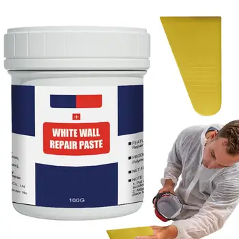 Средство для ремонта стен Крем для ремонта стен со скребковой краской, стойкий к плесени, быстросохнущий пластырь для восстановления дыры